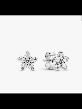 Pandora - Sparkling Snowflake Stud Earrings
Sterling silver